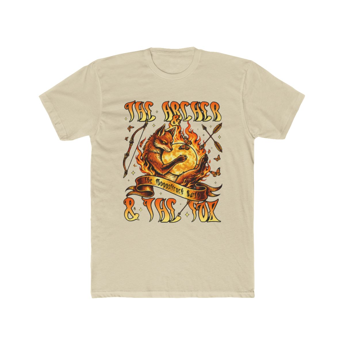 Vintage Ballad Of The Archer And The Fox, Stephanie Garber, Once Upon Broken Heart T Shirt - alternate angle 4, merchandise