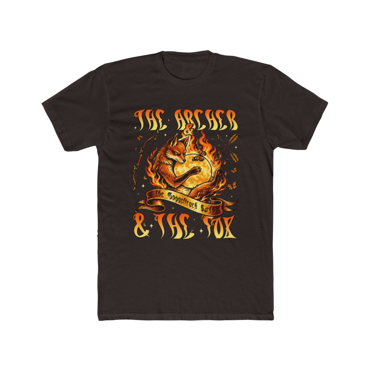 Vintage Ballad Of The Archer And The Fox, Stephanie Garber, Once Upon Broken Heart T Shirt - alternate angle 3, merchandise