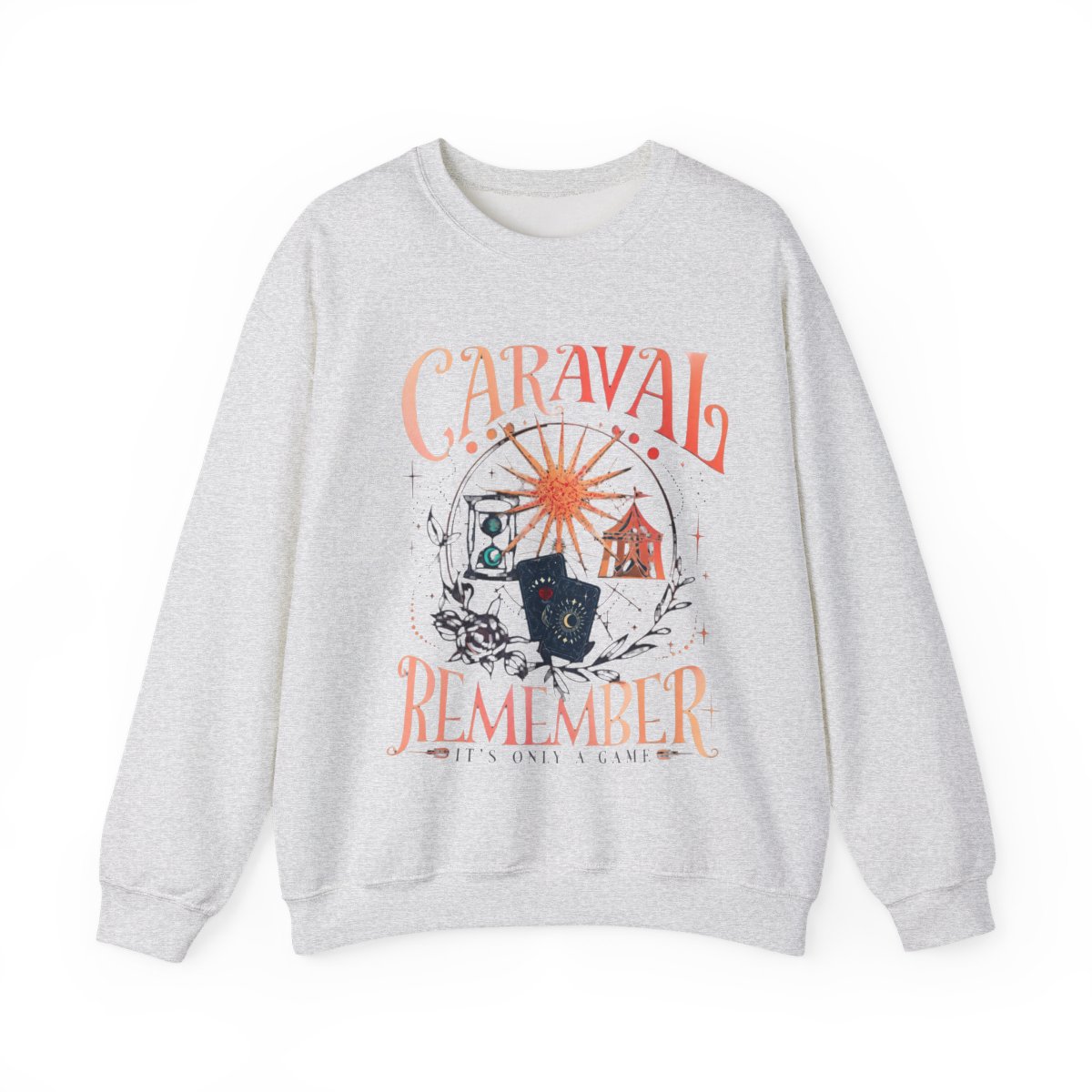 Bookish Hoodies Caraval Fashion Caraval Book Hoodies Gift Readers Stephanie Garber Merch Caraval Series Fan Pullovers - alternate angle 3, merchandise