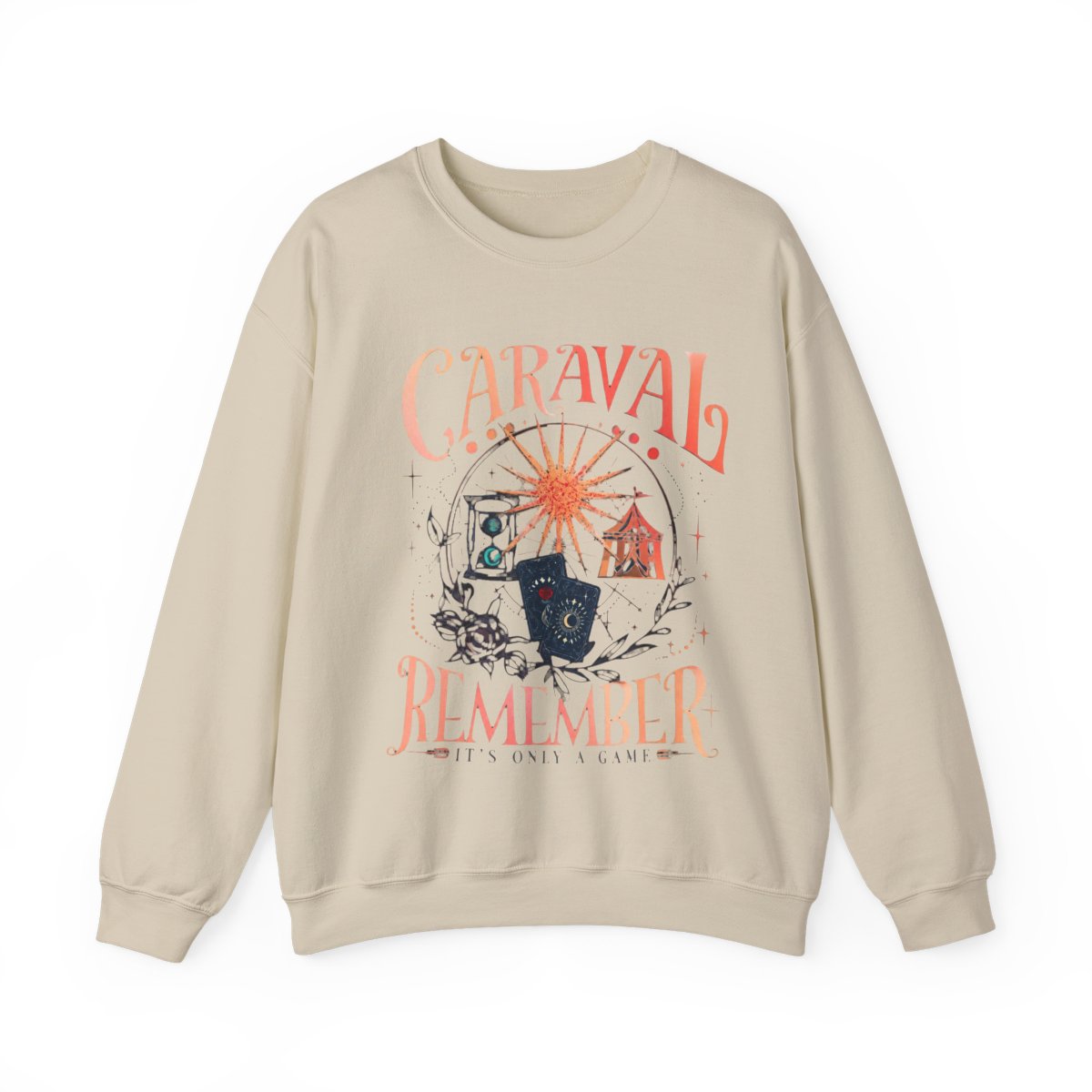 Bookish Hoodies Caraval Fashion Caraval Book Hoodies Gift Readers Stephanie Garber Merch Caraval Series Fan Pullovers - alternate angle 5, merchandise